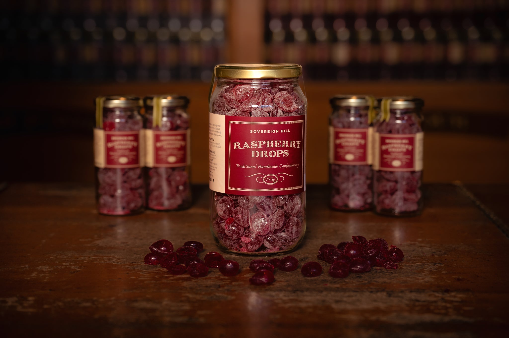 Raspberry Drops Range – The Online Shop at Sovereign Hill