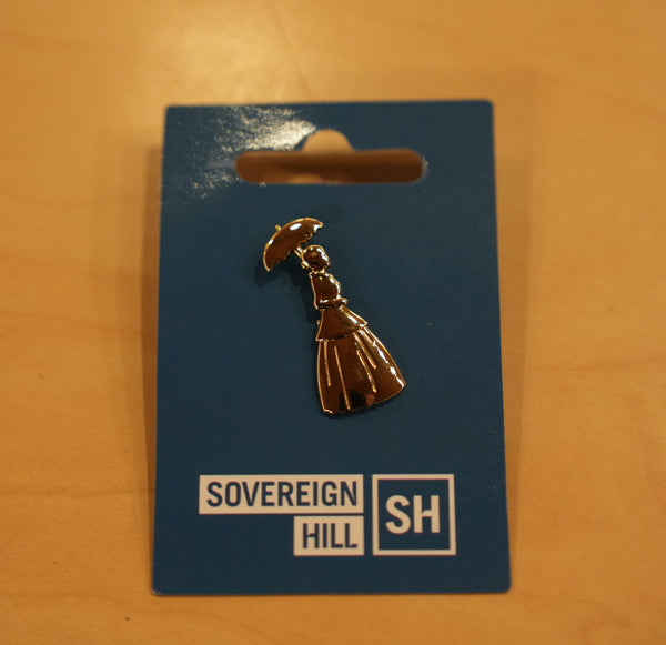 Lady Silhouette Pin