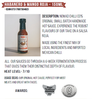 Habanero Roja by Nomad Chilli Co
