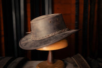Foldaway Bronco Hat - Brown
