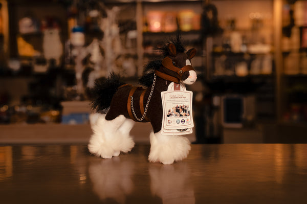 Clydesdale Plush Toy 7 Inch