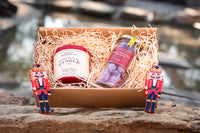 Raspberry Drops and Red Candle Hamper