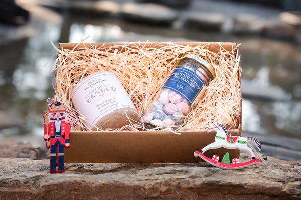 Humbugs and Vanilla Candle Hamper
