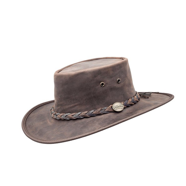 Squashy Bronco Leather Hat